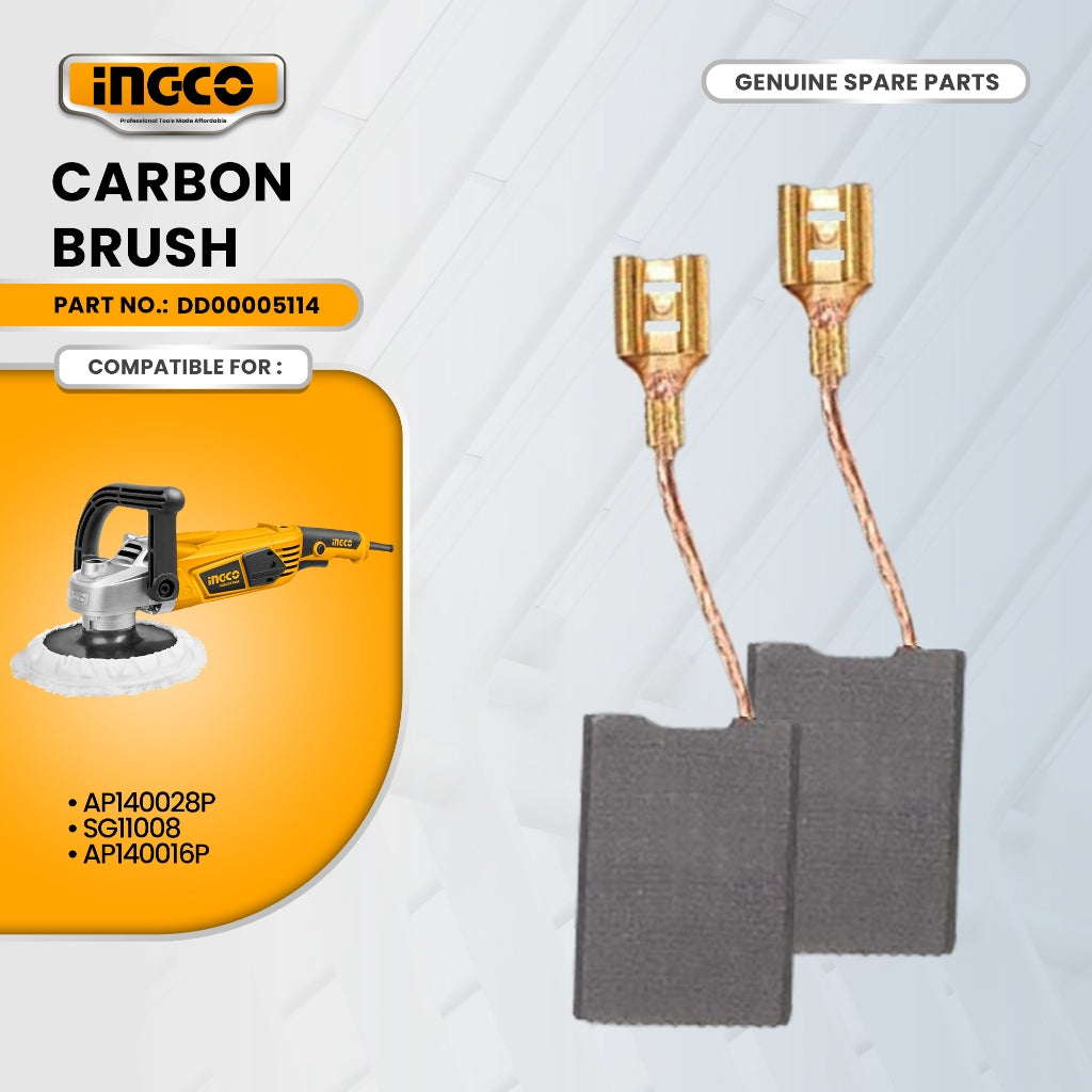INGCO DD00005114 Carbon Brush for AP140028P Polisher 1400W ING-SP