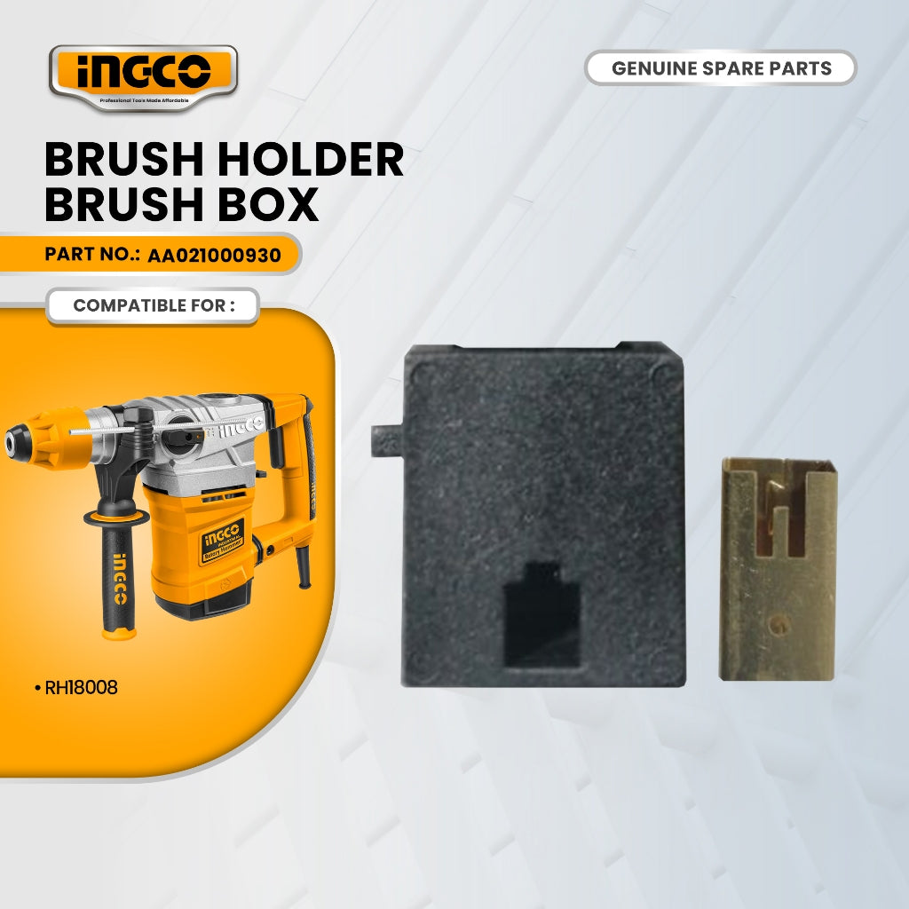 INGCO AA021000930 Brush Holder and Brush Box for RH18008 Rotary Hammer 1800W ING-SP