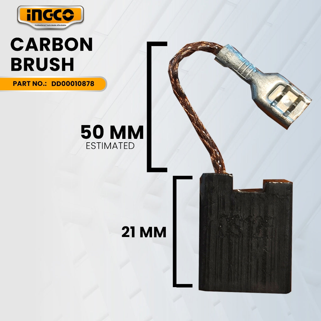 INGCO DD00010878 Carbon Brush for COS223558 Industrial Cut Off Saw Machine 2200W ING-SP