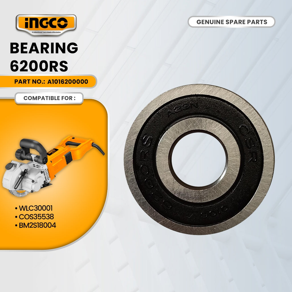 INGCO A1016200000 6200RS Bearing for WLC30001 Wall Chaser 3000W ING-SP