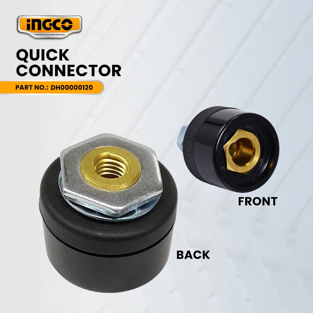 INGCO DH00000120 Quick Connector for ING-MMA3152P Inverter MMA Welding Machine ING-SP