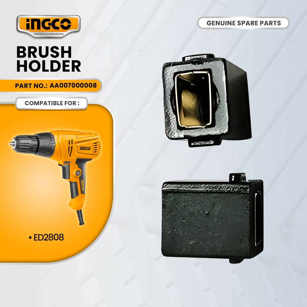 INGCO AA007000008 Brush Holder for ED2808 Electric Drill 280W 10mm ING-SP