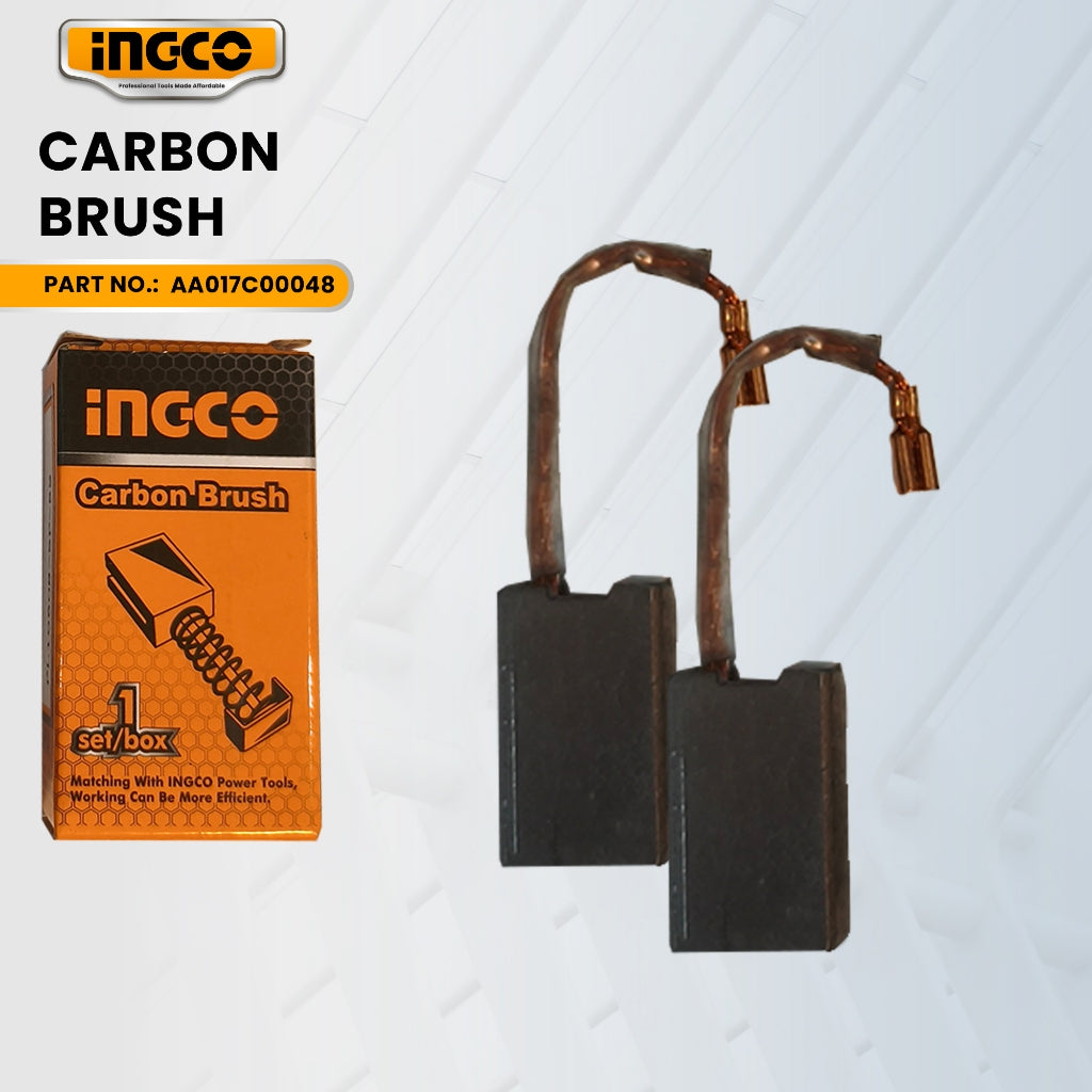 INGCO AA017C00048 Carbon Brush for PL10508 Electric Planer 1050W ING-SP