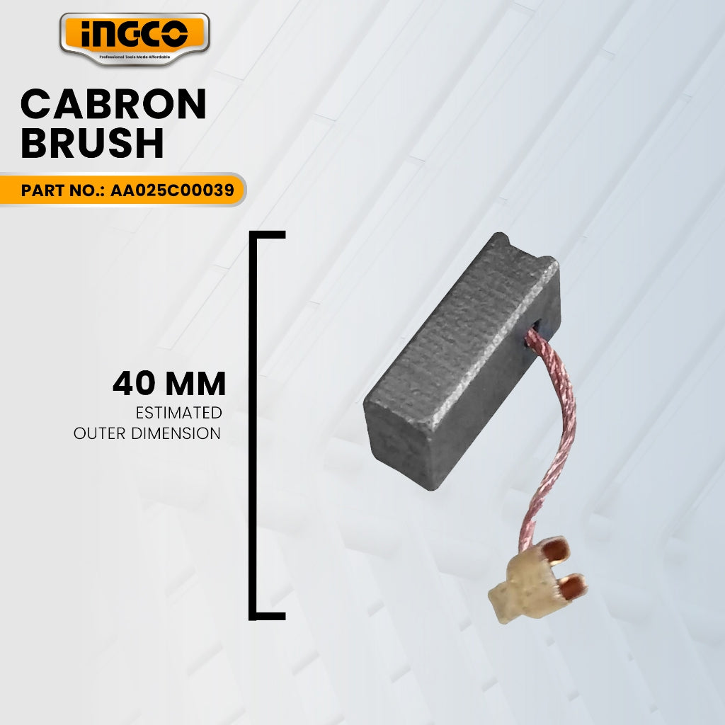 INGCO AA025C00039 Carbon Brush for EN5002 Electric Scissor 2.5MM 500W ING-SP