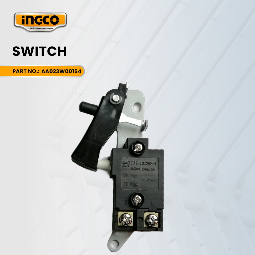 INGCO AA023W00154 Switch for PDB170082 Demolition / Jack Hammer 1700W ING-SP