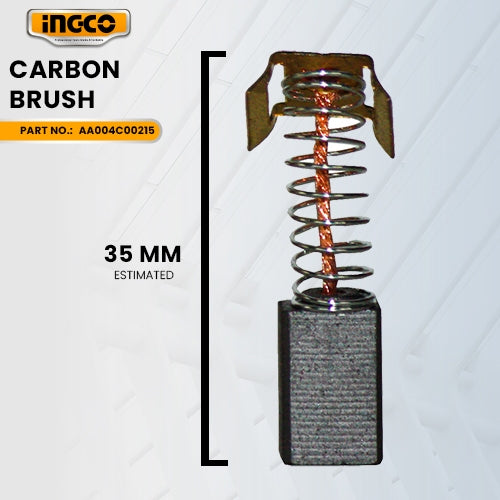 INGCO AA004C00215 Carbon Brush for ID211002 Impact Drill 1100W 16mm ING-SP