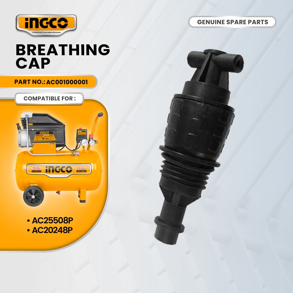 INGCO AC001000001 Breathing Cap for AC25508P Air Compressor 1.8KW (2.5HP) ING-SP