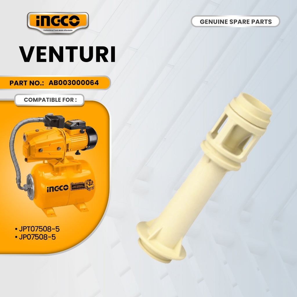 INGCO AB003000064 Venturi JPT07508-5 Jet Pump Set 750W (1HP) ING-SP