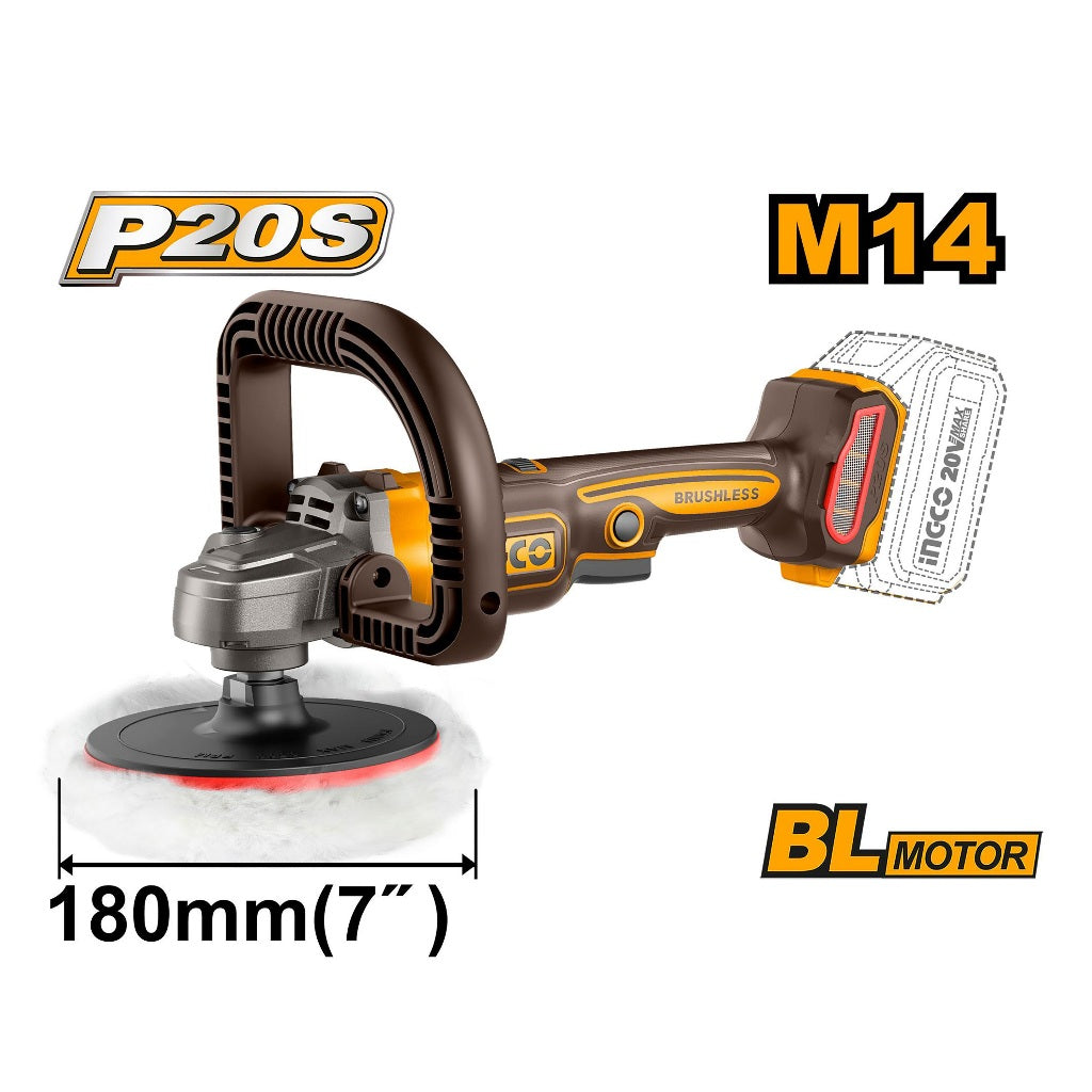 ingco p20s/20v 5pcs combo kit cosli250592 alternate view