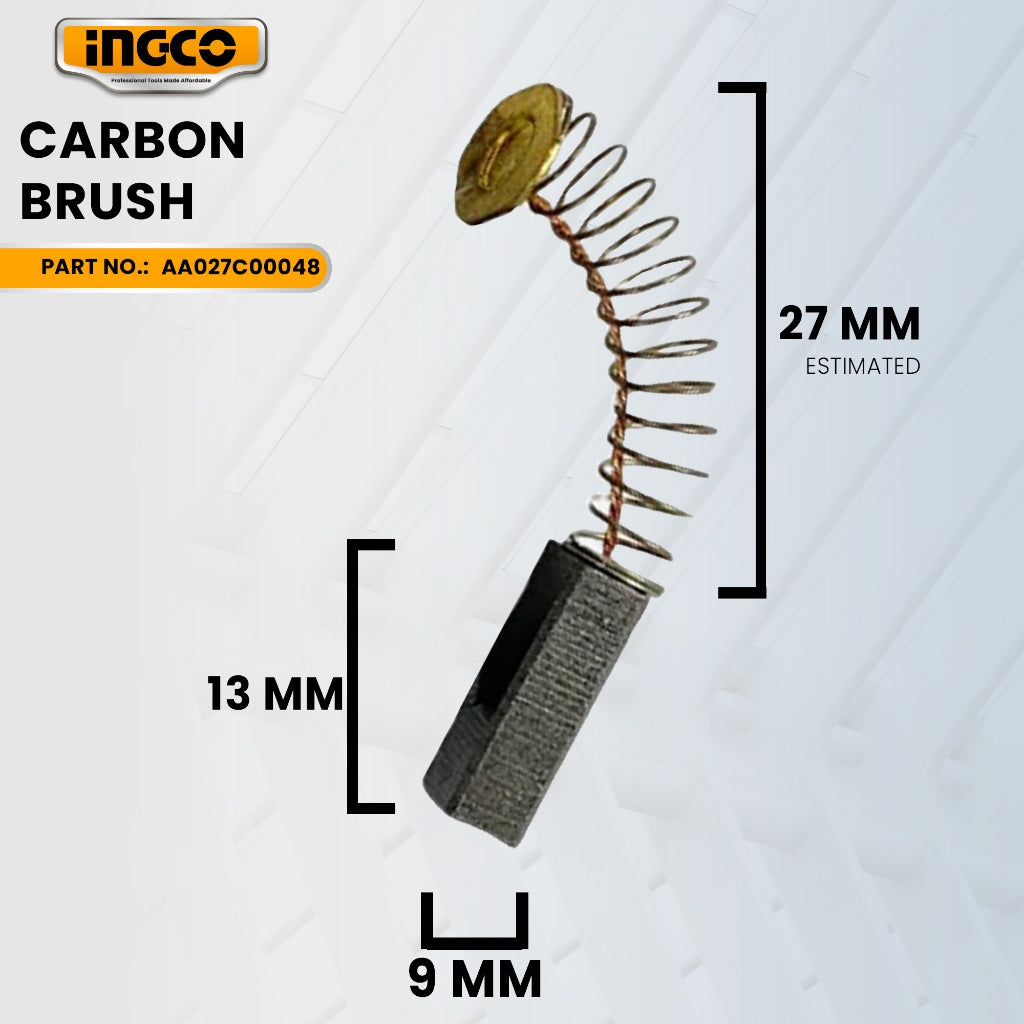 INGCO AA027C00048 Carbon Brush for Air Blower 800W (AB8008P/AB8008) ING-SP