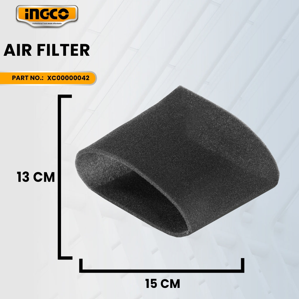 INGCO XC00000042 Filter Foam for VC13301 Vacuum Cleaner 1300W 30L ING-SP