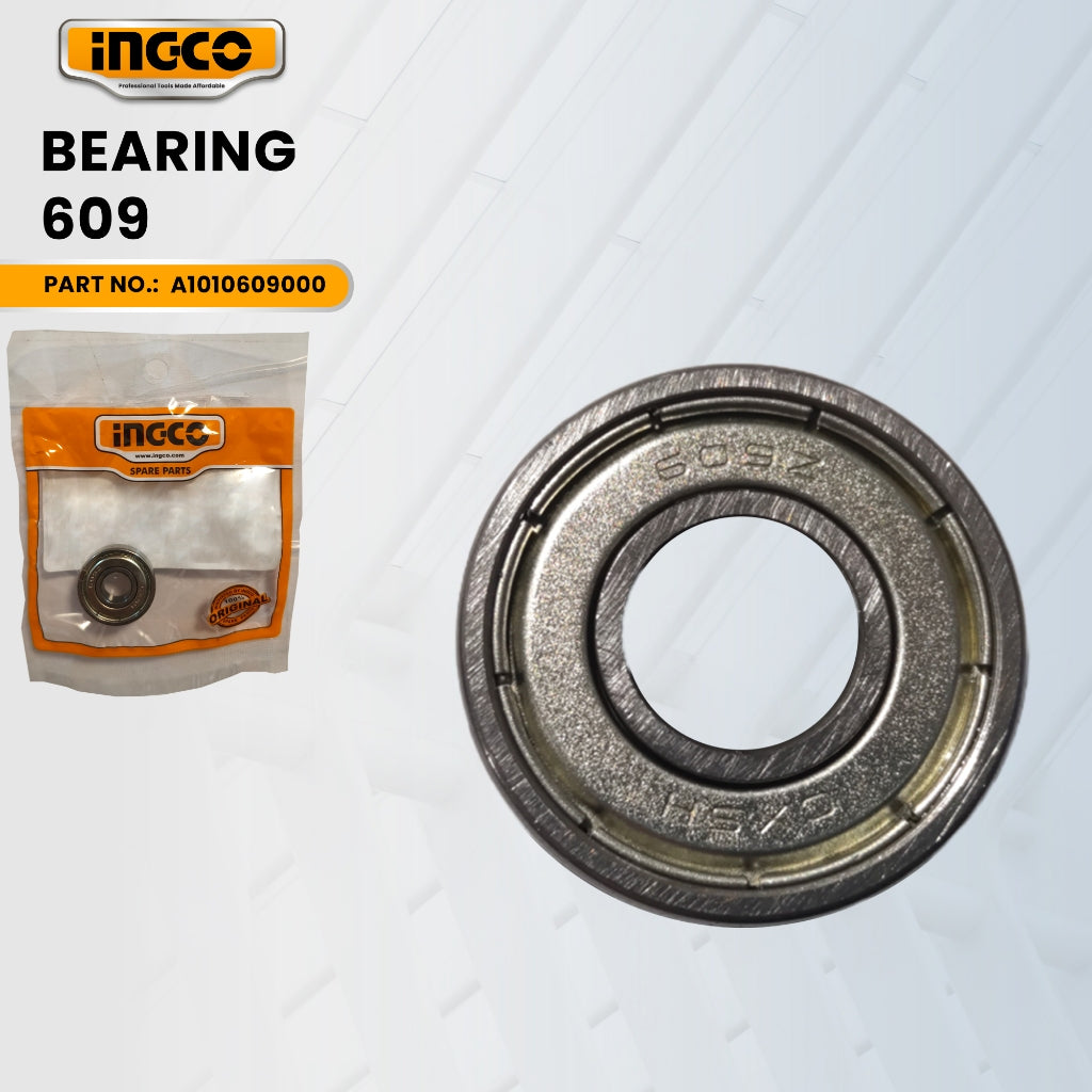 INGCO A1010609000 Bearing 609, Angle Grinder, Impact Drill, Rotary Hammer, Mixer, and Selected Tools ING-SP