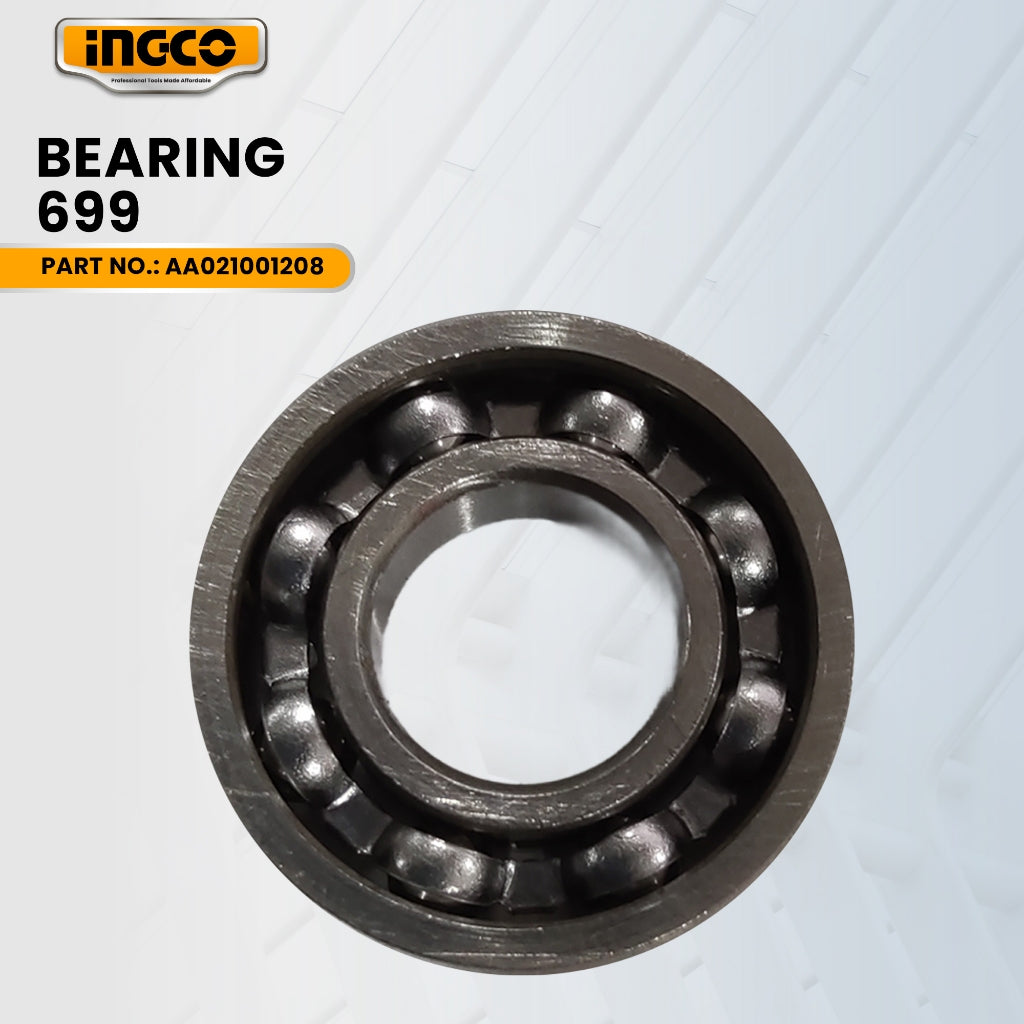 INGCO AA021001208 Rotary Hammer Bearing 699 for CRHLI202289 Li-Ion Rotary Hammer 20V ING-SP
