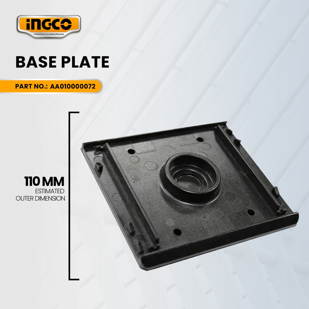 INGCO AA010000072 Base plate for PS2408 Palm Sander 240W ING-SP