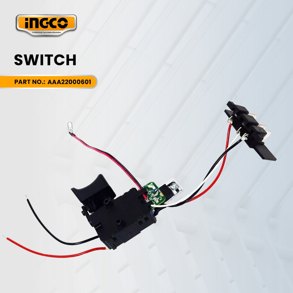 INGCO AAA22000601 Switch for CDLI200515 Li-Ion Cordless Drill 20V ING-SP