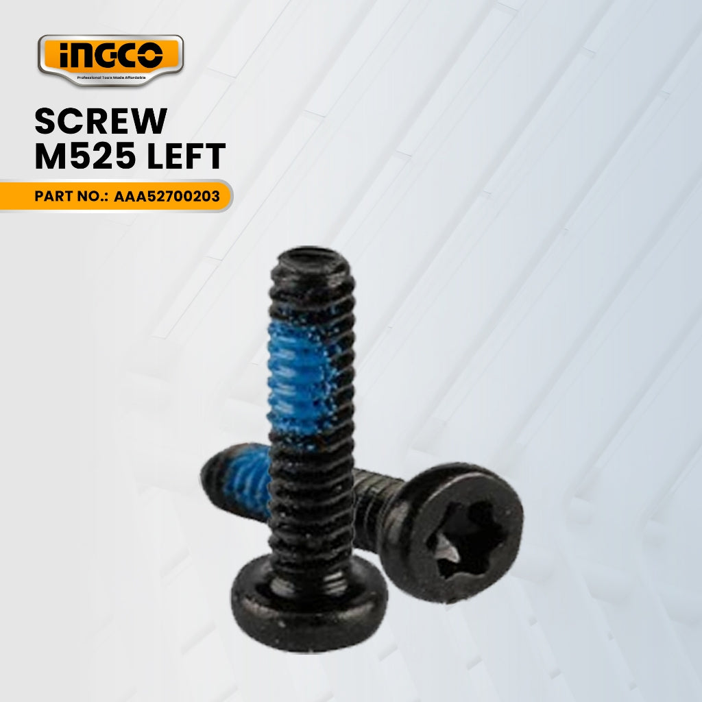 INGCO AAA52700203 Screw M525 Left for CDLI204531 52nm Cordless Drill 20V ING-SP