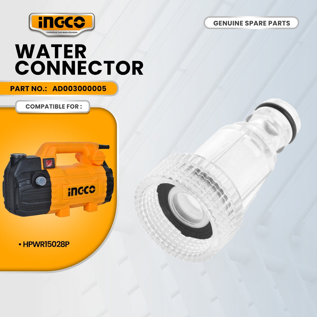 INGCO AD003000005 Water Connector for HPWR15028P High Pressure Washer 1500W ING-SP