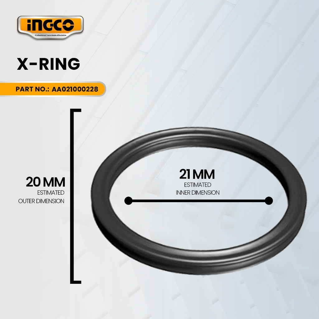 INGCO AA021000228 X-ring for RH10506 Rotary Hammer 1050W ING-SP