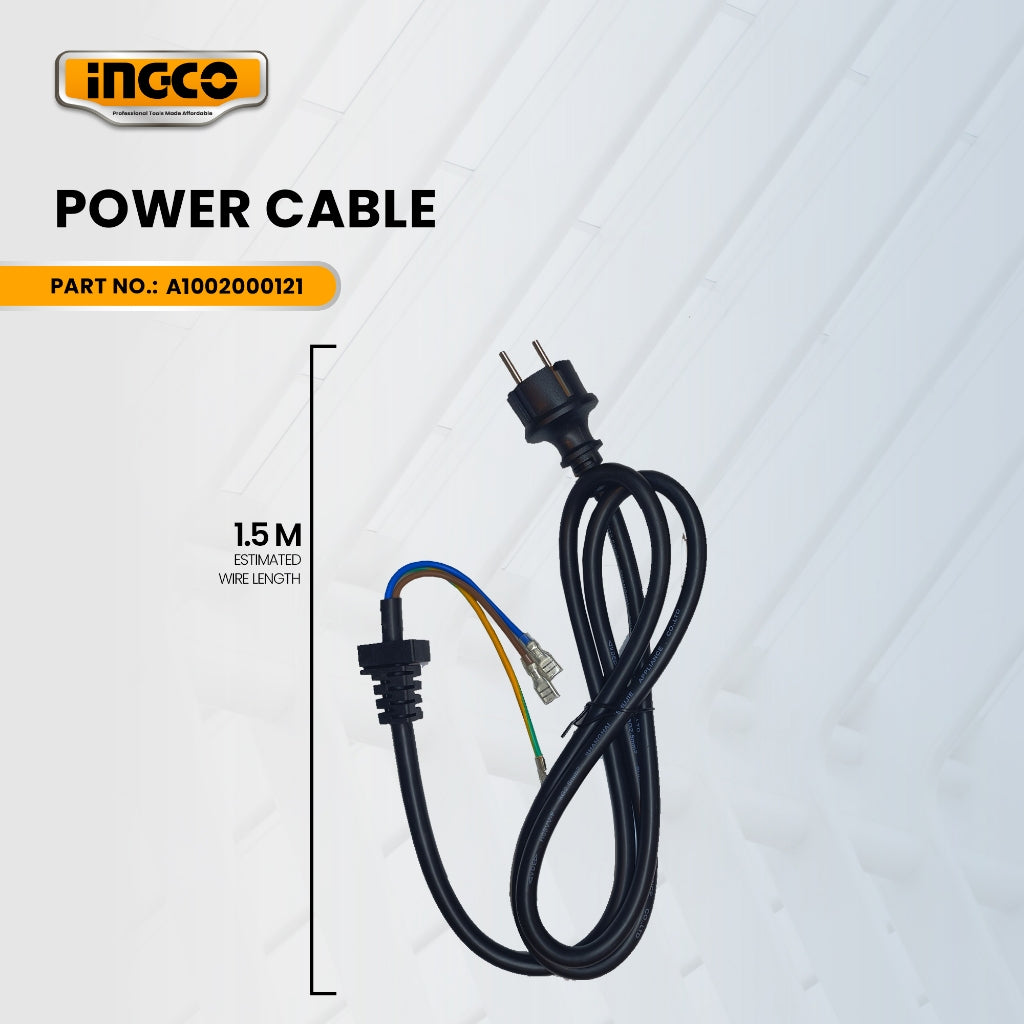 INGCO A1002000121 Power Cable 32.5Mm2 1.5M
