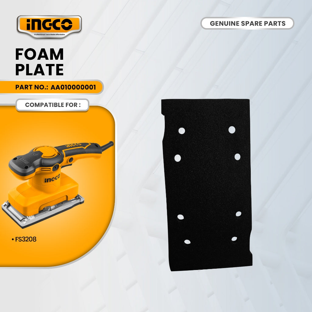 INGCO AA010000001 Finishing Sander 320W Foam Plate ING-SP