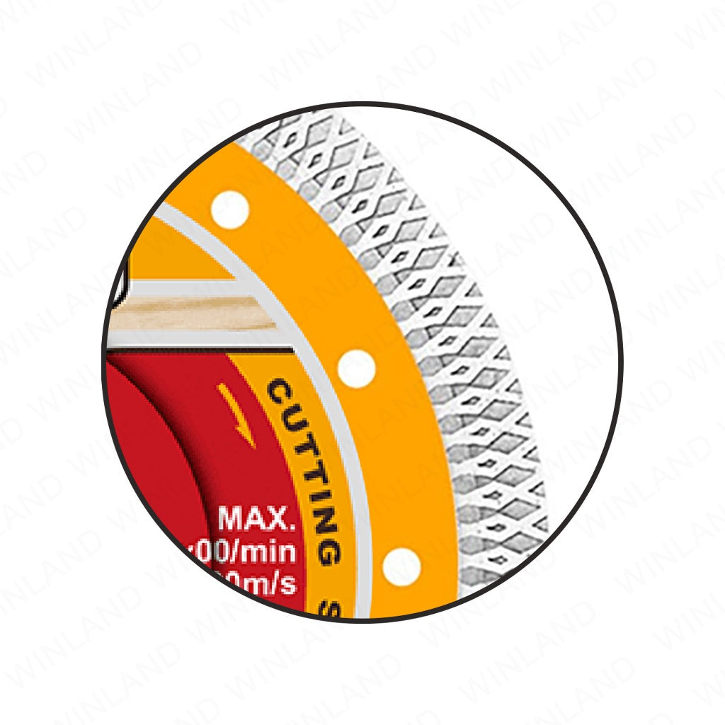 Ingco Ultrathin Diamond Disc (mesh rim) 5inches (125mm) DMD081251HT ING-AC