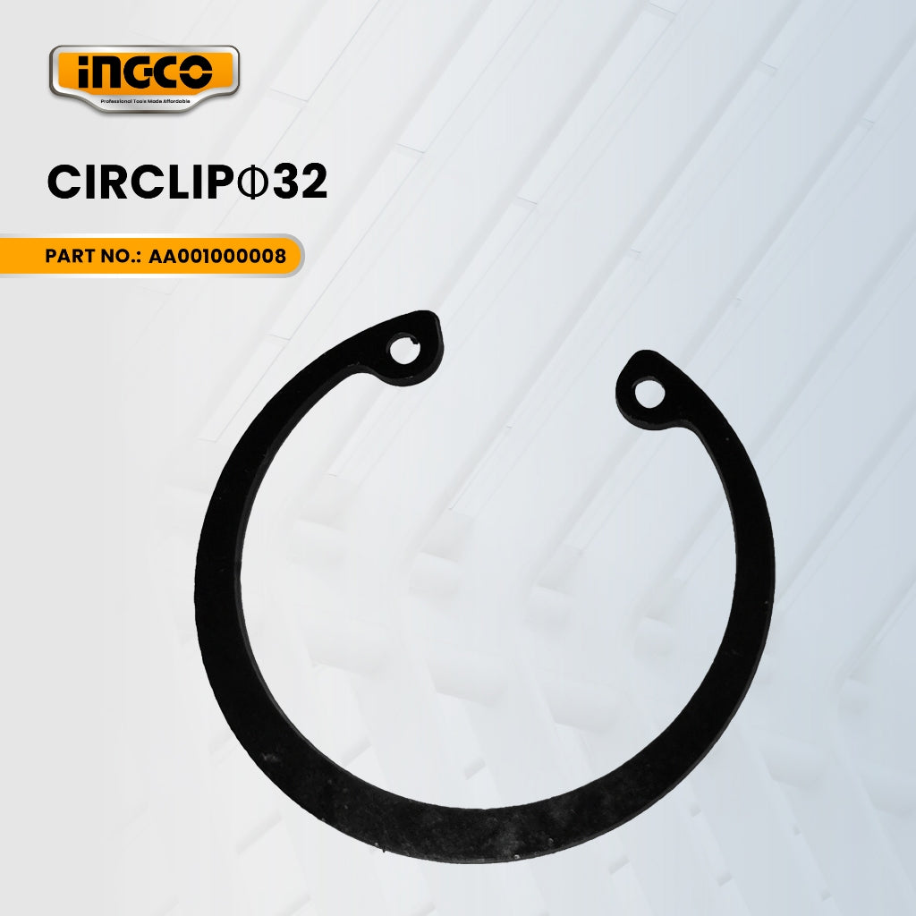 INGCO AA001000008 Circlip Φ32 for AG96082 Angle Grinder 4" 960W ING-SP