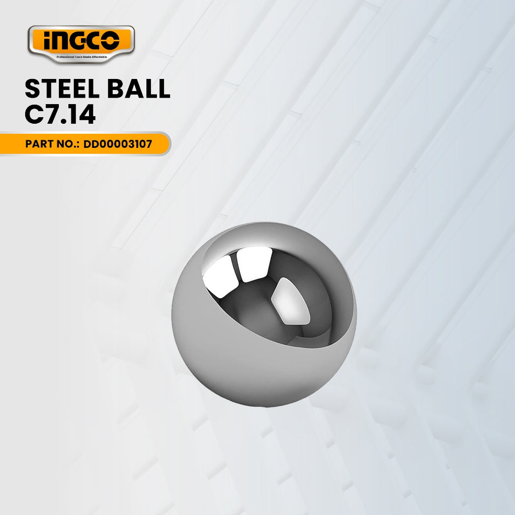 INGCO DD00003107 Model Selector Knob Steel Ball C7.14 for RGH6528 Rotary Hammer 650W ING-SP