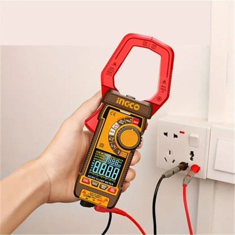 Ingco 3PCS Combo Kit Laser Distance Detector with Laser & DC/AC Clamp Meter HLDD241202