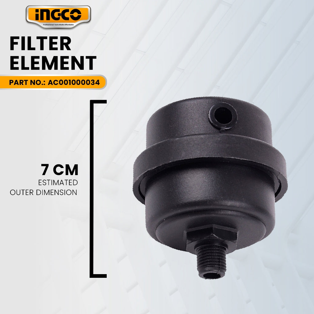 INGCO AC001000034 Filter Element for AC25508P Air Compressor 1.8kw 2.5HP ING-SP