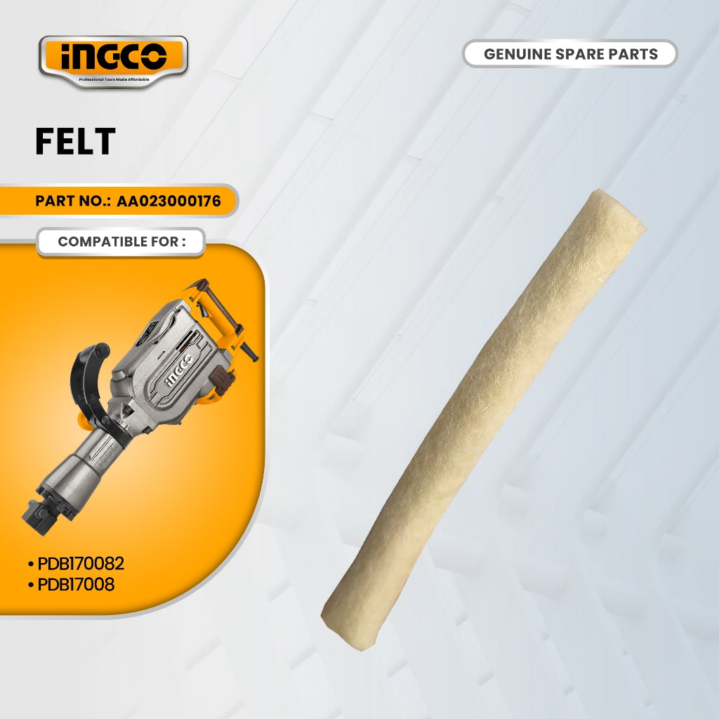 INGCO AA023000176 Felt for PDB17008 Demolition / Jack Hammer 1700W ING-SP