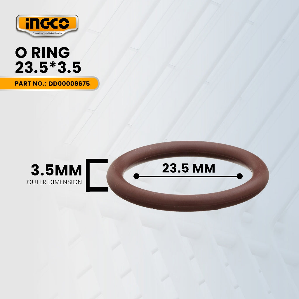 INGCO DD00009675 O ring 23.5*3.5 for RH1600388 Rotary Hammer 1600W ING-SP