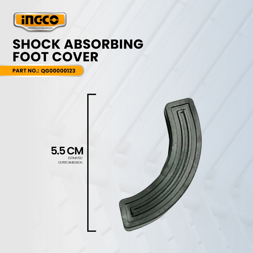 INGCO QG00000123 shock absorbing foot cover for COS223558 Cut-Off Saw 2200W ING-SP