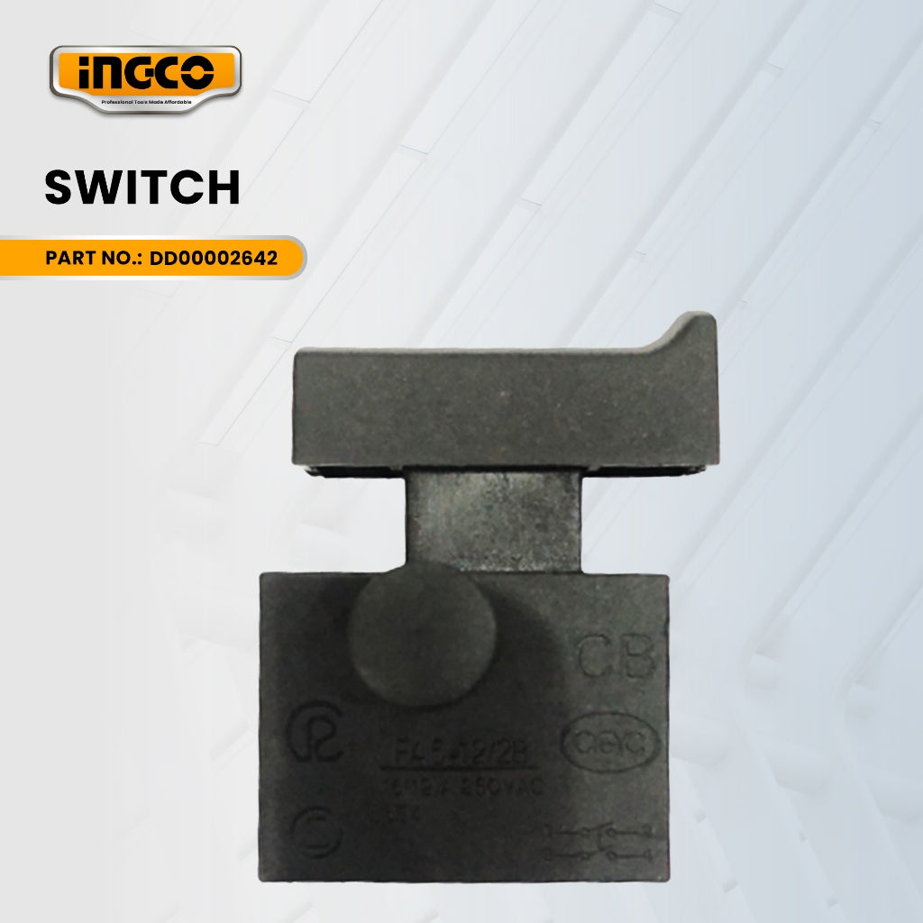 INGCO DD00002642 Switch for CS185682 Circular Saw 1600W 7" ING-SP