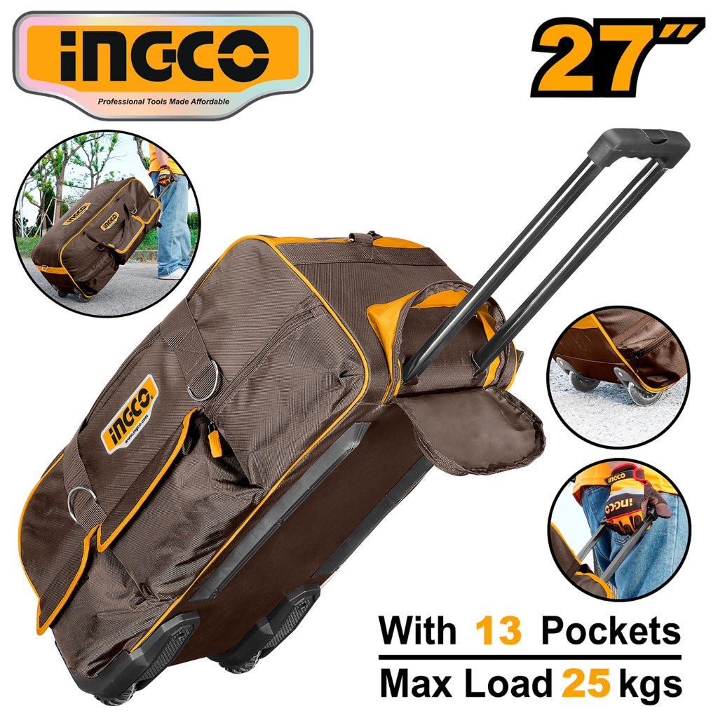 Ingco 27" Wheeled Tool Bag ING-HT