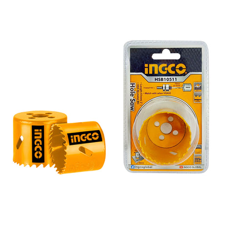 Ingco HSS bi-metal hole saw cutting accessory