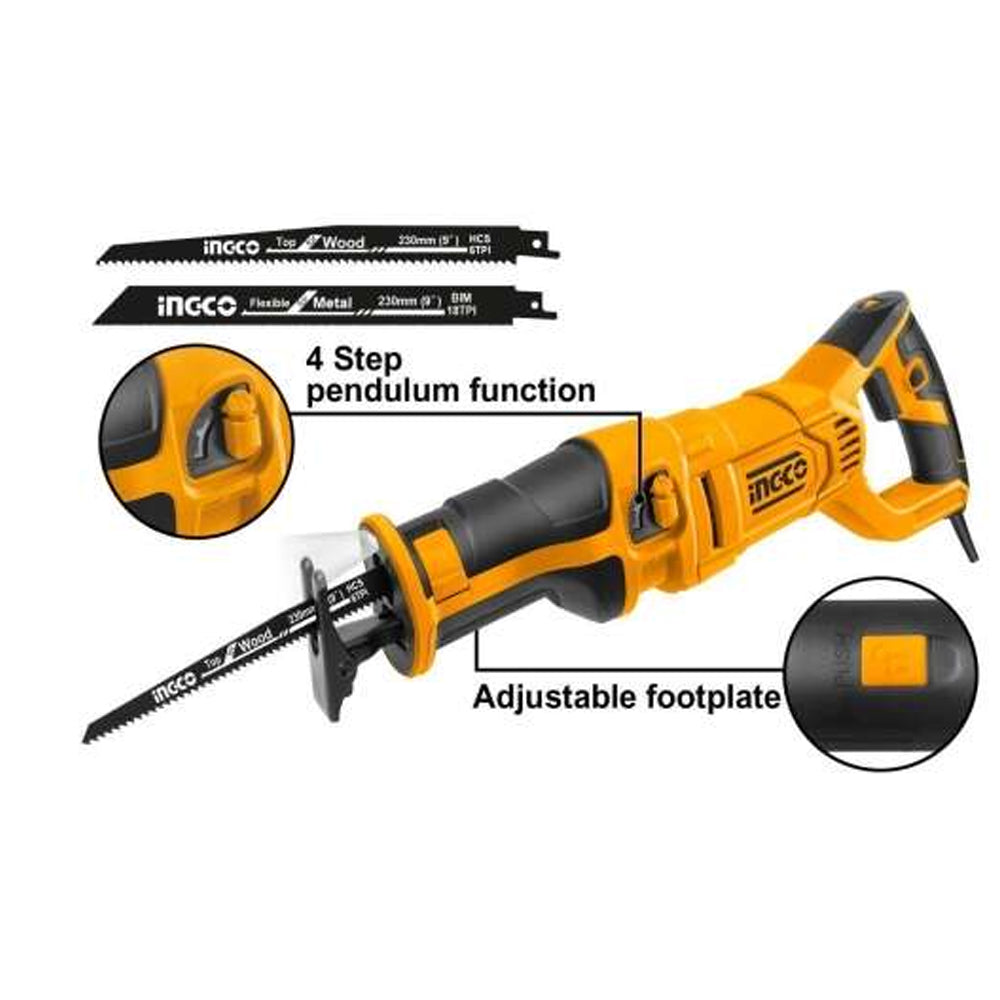 INGCO Saber Saw 1200W 210mm – RS12001