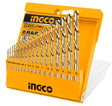 INGCO AKDB1195 19pcs cobalt HSS drill bit set