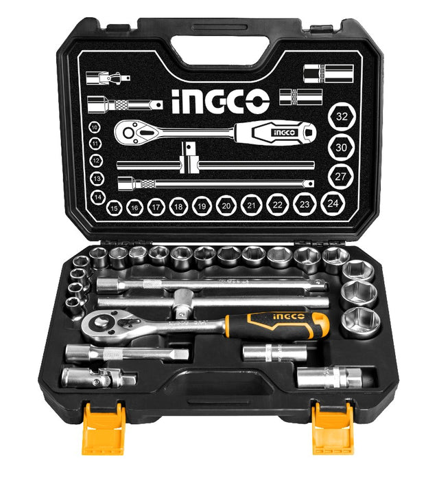 INGCO HKTS12251 1/2 inch socket set