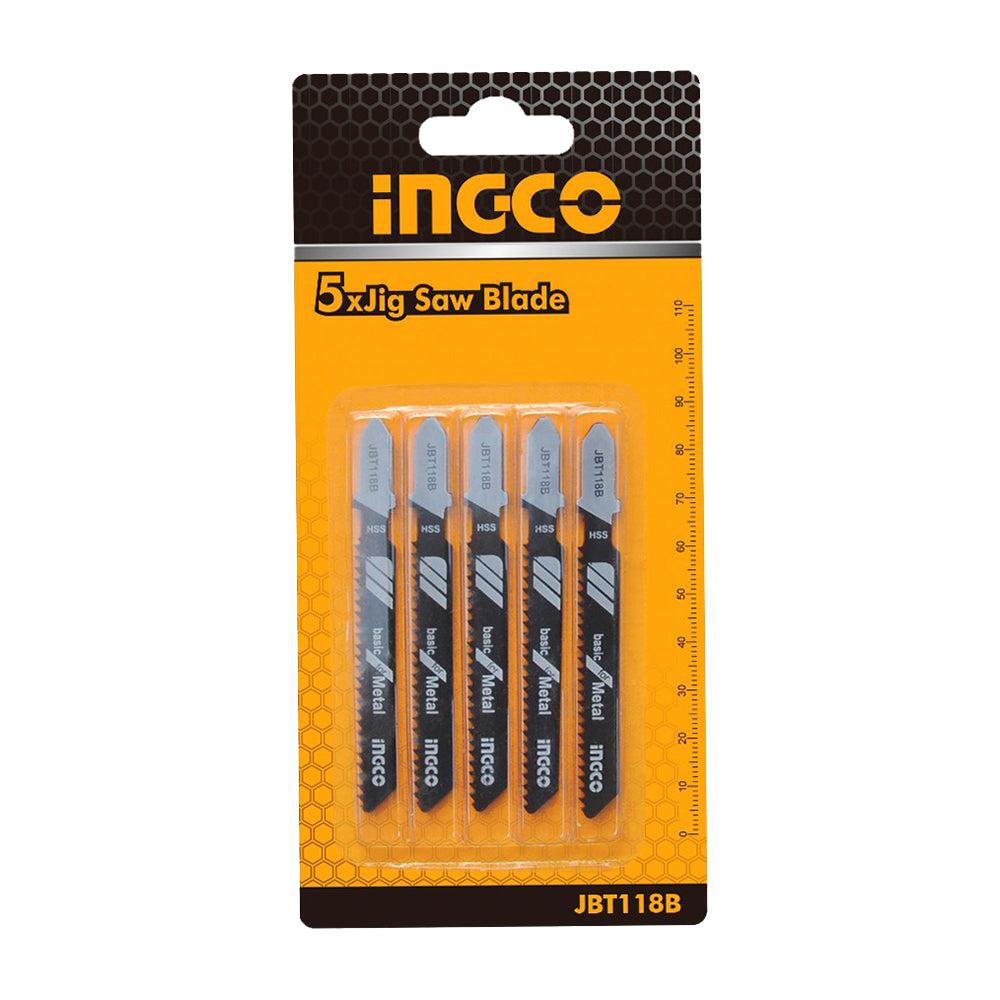 INGCO JBT118B fast cut jigsaw blade HSS for metal 5pcs