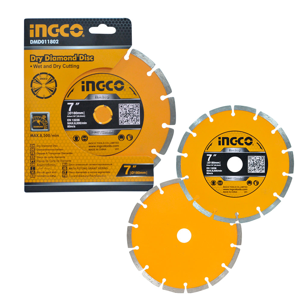 INGCO DMD011802 dry cutting diamond disc