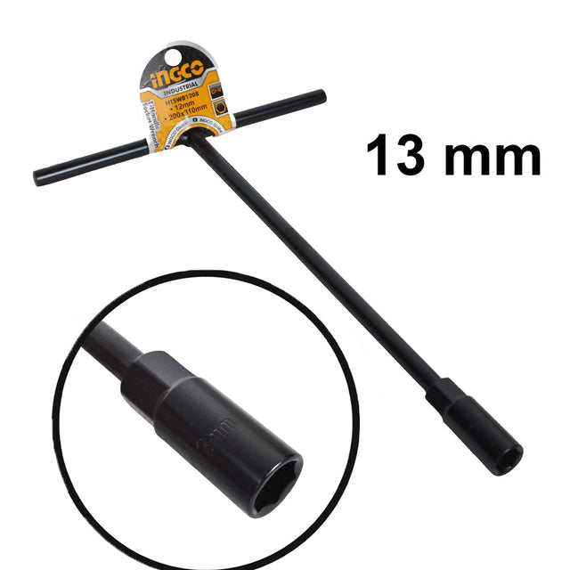 INGCO T-Handle Socket Wrench – 12mm / 13mm / 14mm / 17mm / 19mm