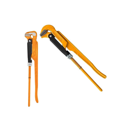 90-Degree Heavy Duty Carbon Steel Swedish Piping Wrench HPW04021