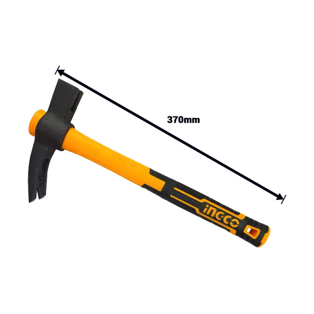 INGCO HIHH80700 French type claw hammer with fiberglass handle 700g
