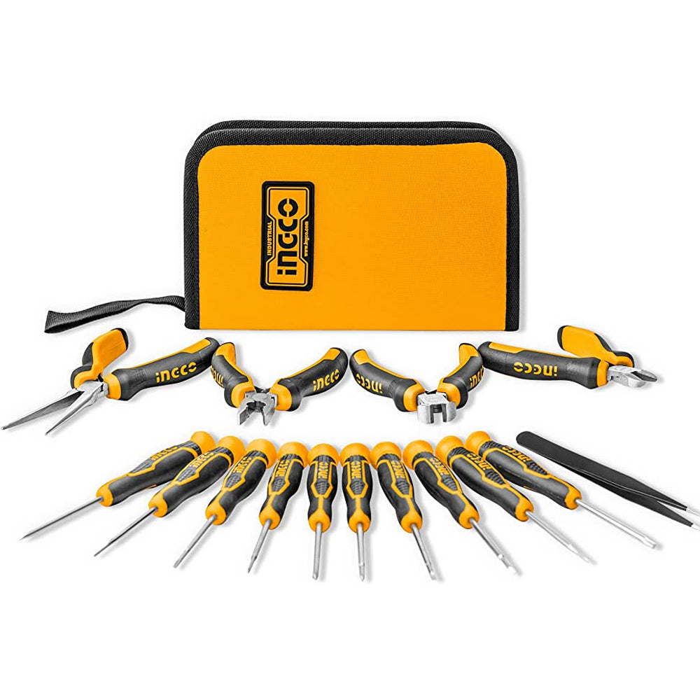 Ingco 15-piece precision screwdriver tools set