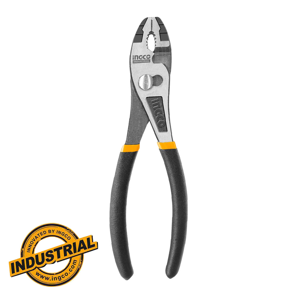 INGCO industrial slip joint pliers for multipurpose gripping and holding tasks