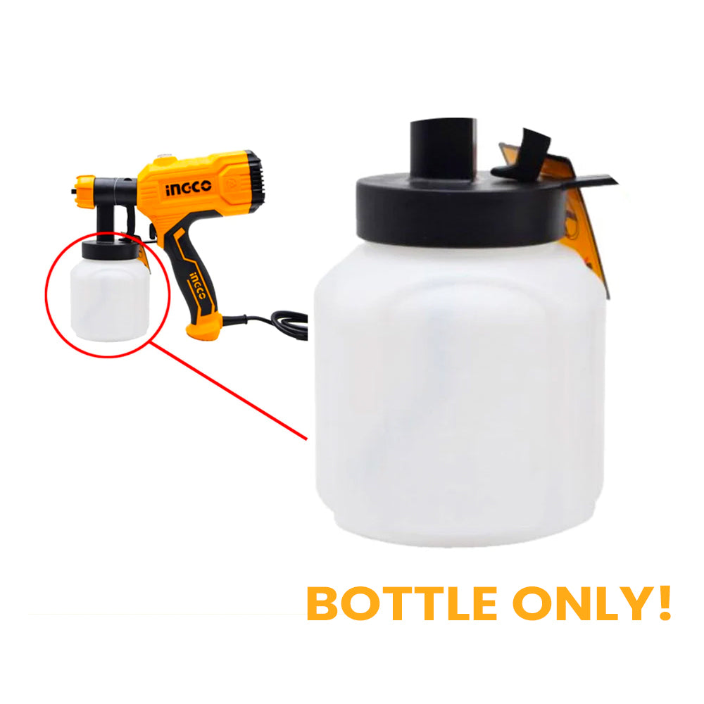 INGCO Spray Gun Plastic Can Spare Pot