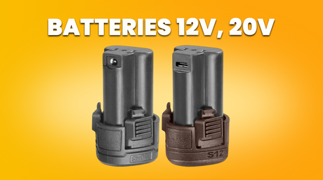 Batteries, 12V, &  20V