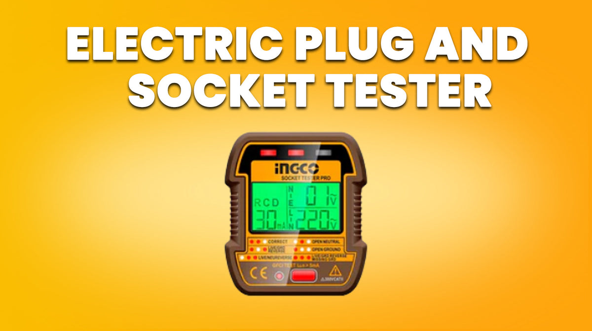 Plug Socket Instrument Electric Plug and Socket Tester – INGCO Philippines