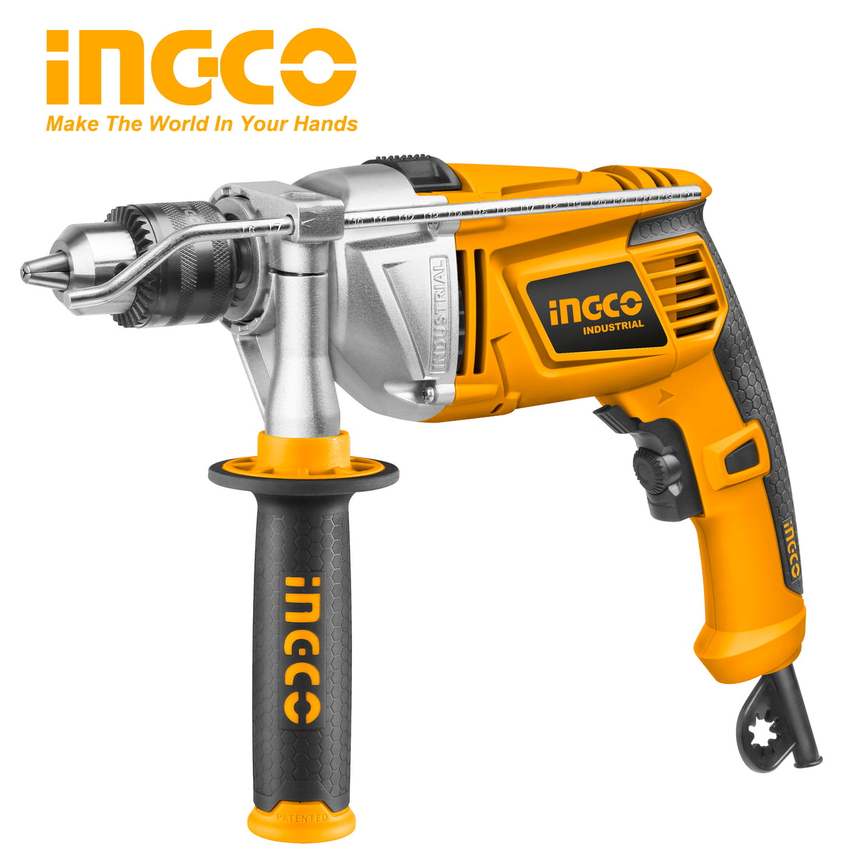 Industrial Grade Impact Drill 1100W | 13mm with Variable Speed and Hammer Function ING-PT