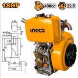 12HP-20HP Single-Cylinder Vertical 4-Stroke Air Cooled Diesel Marine Engine